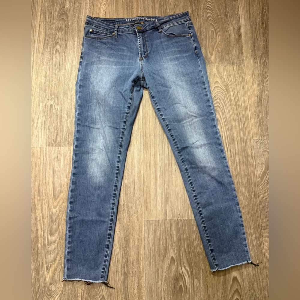 Articles Of Society Women's Blue Skinny Jeans